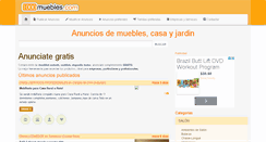 Desktop Screenshot of 1000muebles.com